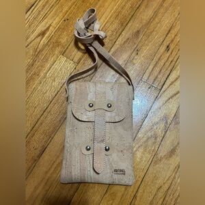 Artipel Natural Cork Crossbody Bag Purse Made in Portugal